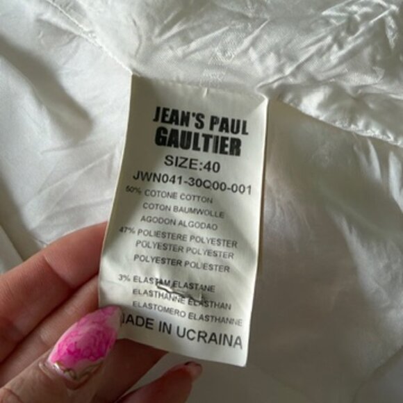 NEW Vintage Jean Paul Gaultier Tailored Suit – Size 40 (US ~6/Small) RARE FIND - Picture 3 of 3